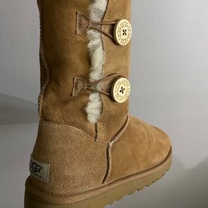 Ugg Bailey Button Triplet Genuine Shearling Boot